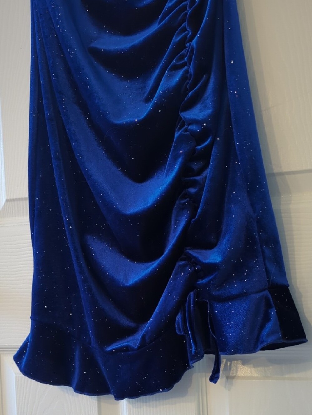 Off-Shoulder Ruched Cocktail Dress - Picture 3 of 5